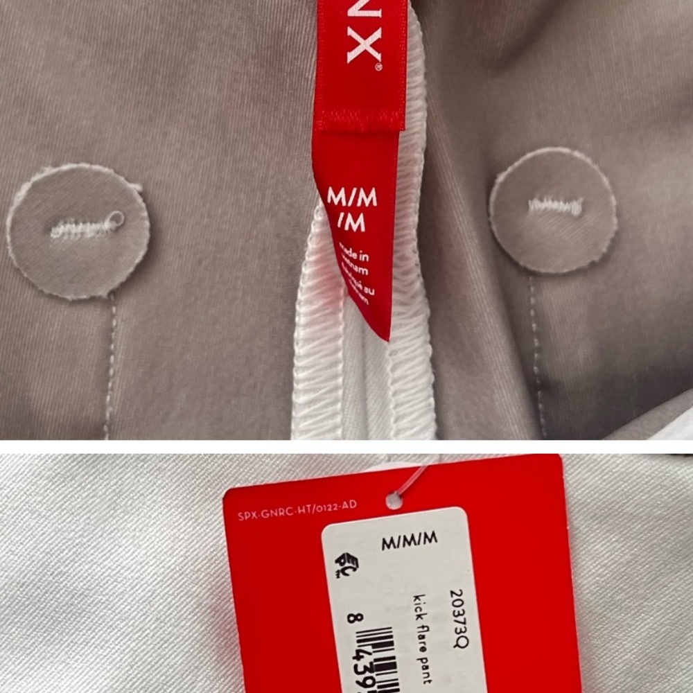 Spanx kick flare pants white NWT - Picture 4 of 10